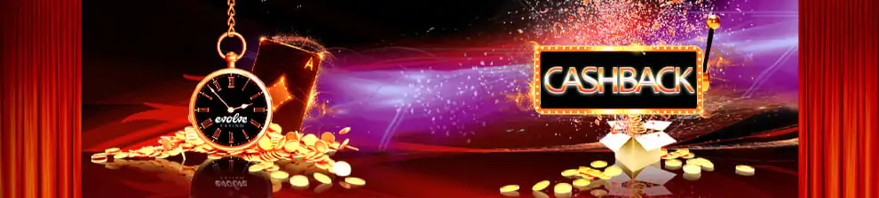 Evolve Casino en ligne avec bonus cashback à +2000 jeux pour de l'argent réel